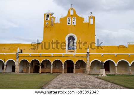 izamal mexico cathedral of sant'antonio