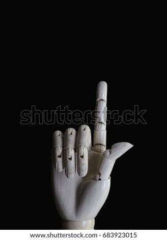 Simulated hands 