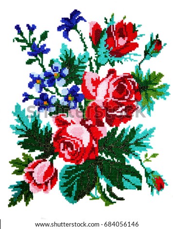 Ukrainian hand embroidery