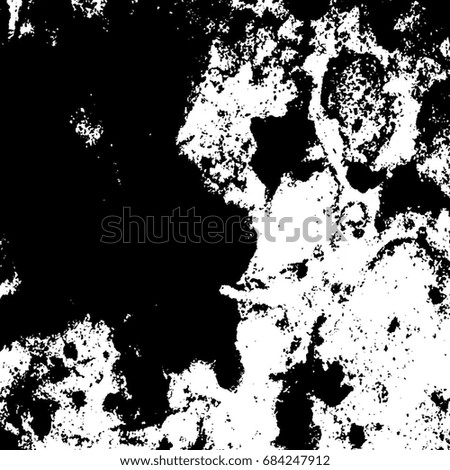 Black and white grunge. Background abstract black and white. The texture of stains, cracks, scuffs, chips. The black and white elements to create a dark design. Grunge background from messy stains