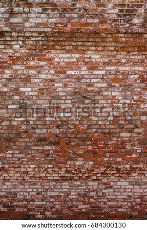  old red brick wall texture background. vintage brick wall texture