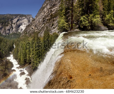 Vernal Waterfall. California