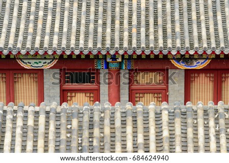 traditional Chinese roof