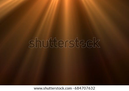 Sun rays light isolated on black background for overlays design Royalty-Free Stock Photo #684707632