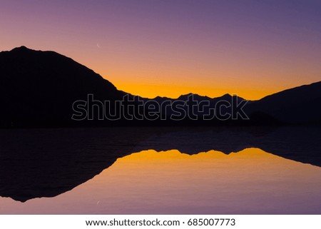 Lake Wanaka, New Zealand.