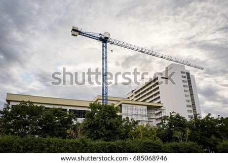 Structure , Construction tower crane 