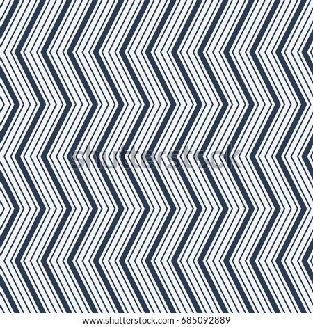 Pattern in zig zag. Classic chevron seamless pattern.