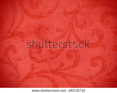 Colorful vibrant arabesque style decorative background. More of this motif & more ornaments in my port.