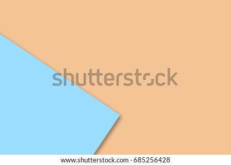 Blue and brown two tone color paper background, can be used as a background