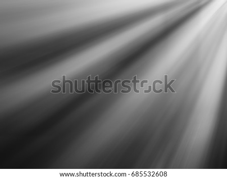 Sun rays light on black background for overlay design