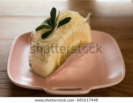 Cheddar Cheese Roll Cake