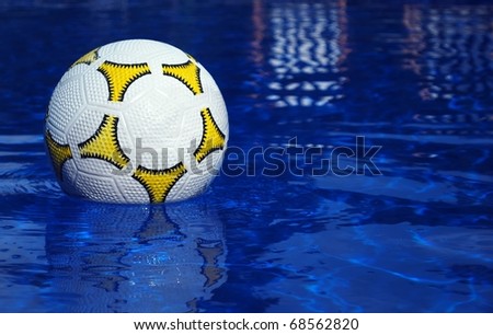 Swimming Pool and ball Royalty-Free Stock Photo #68562820