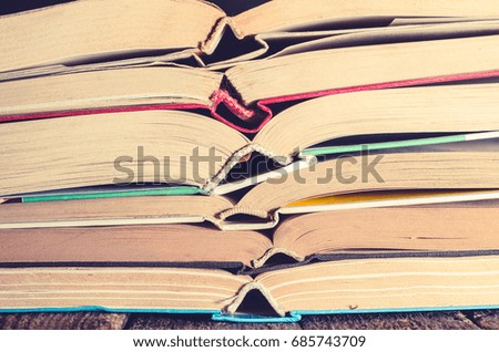 Books, background