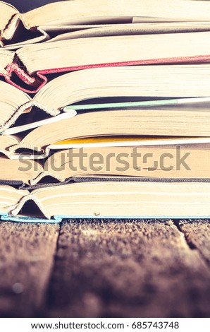 Books, background