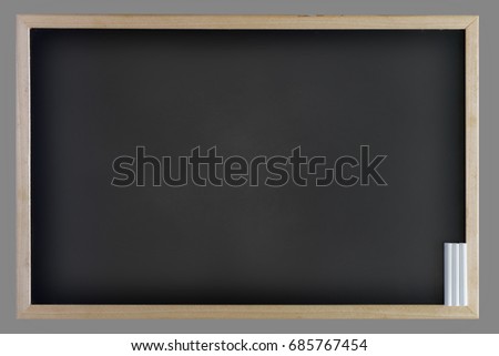 black board chalkboard for graphic,free space for promote interior design or display your empty blank texture blackboard with abstract chalk rubbed out  for background. use for education concept.