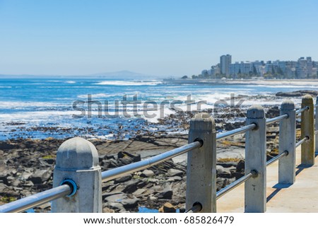 Seapoint Promenade Cape Town City Royalty-Free Stock Photo #685826479