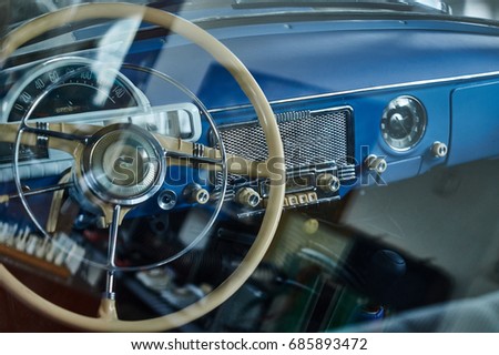 vintage car wheel 