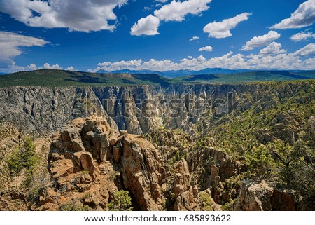 Black Canyon of the Gunnison from Warner Point