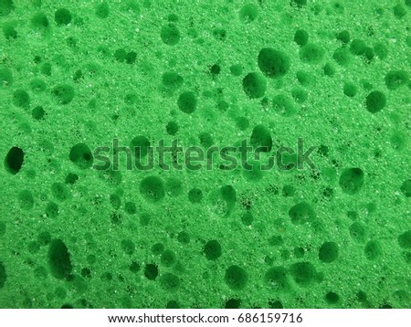 Green sponge texture
