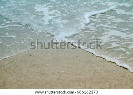 Sea Tide Background. Rosignano. Italy.