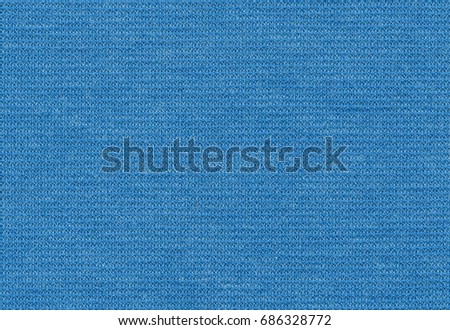 Viscose stretch, blue color texture backdrop high resolution Royalty-Free Stock Photo #686328772