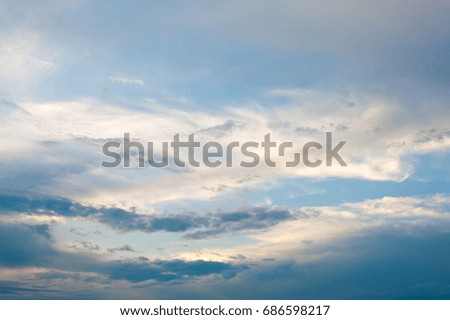 sky and stormclouds