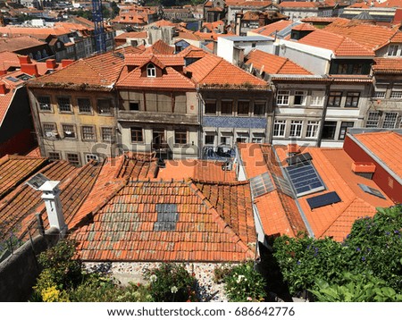 Porto's roofs.