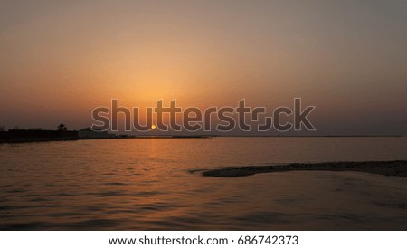 Sunset in Bahrain