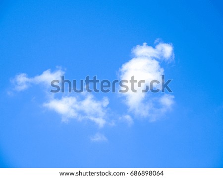 Beautiful sky and clouds Is a very good background. Space for text input. Natural light Suitable for many applications.