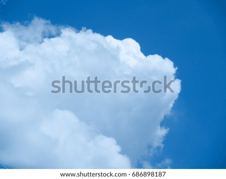 Beautiful sky and clouds Is a very good background. Space for text input.Natural light Suitable for many applications.