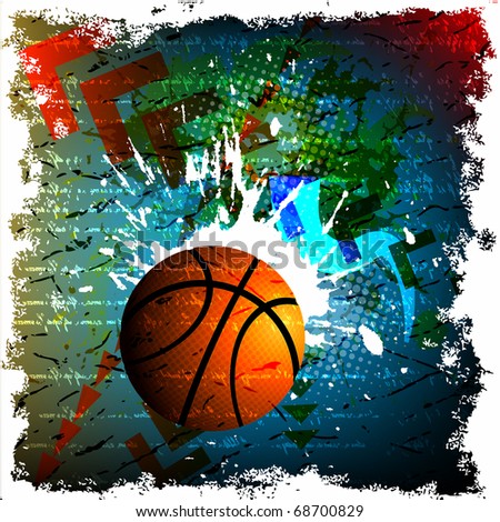 background of basketball sport