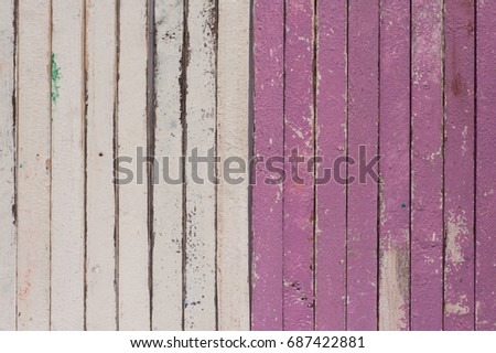 Vintage Color Wood Wall Texture for text and background