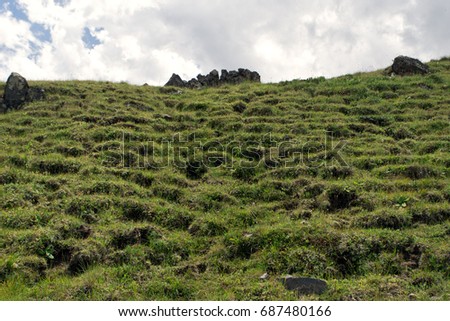 Mountain landscape in Kabardino-Balkaria
