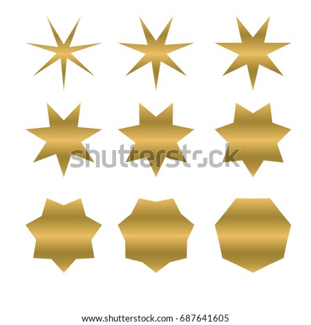 star - Vector icon star gold Icon Vector / star gold icon / star - Vector icon 