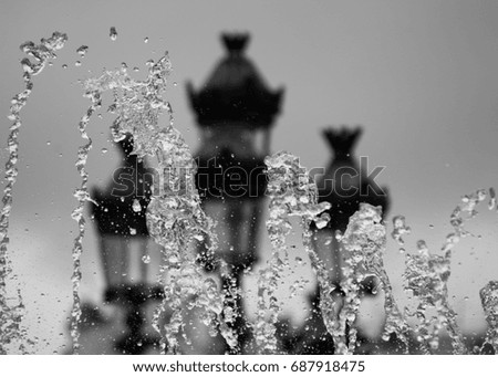 Paris Water fountain