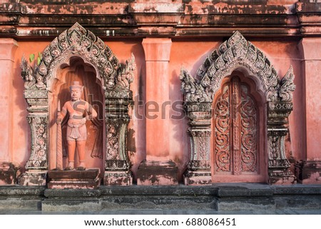 Thai ancient doors, Amazing art doors