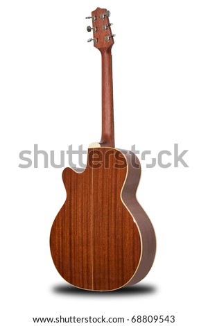Guitar isolated on white back ground