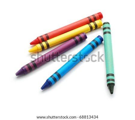 wax crayons Royalty-Free Stock Photo #68813434