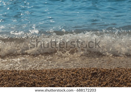 Surf on the beach