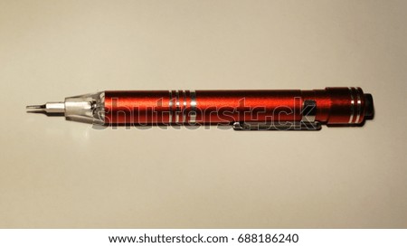 Screwdriver pen