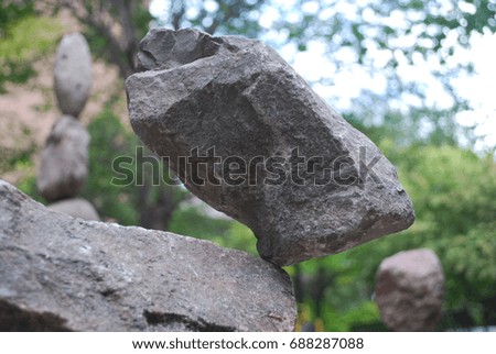 Balanced Stones, Stacked Rock Art - Meditation / Nature