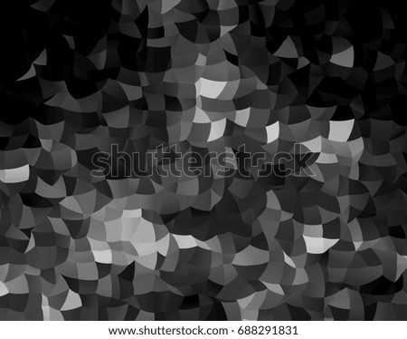 Grayscale halftone abstract background. Raster clip art