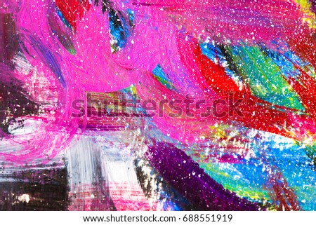 Abstract paints background