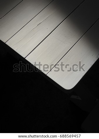 shade and shadow on white tablel mood and tone muted art decorative 