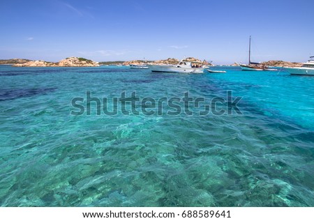 Porto della Madonna, Maddalena Archipelago by Sardinia island, Italy