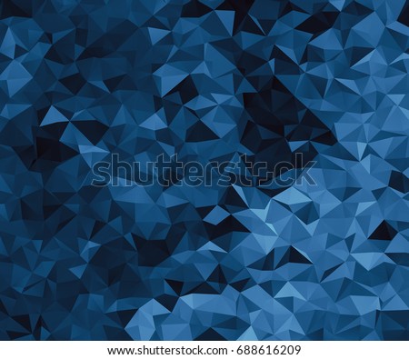 Monochrome abstract background. Spotted halftone effect in blue tone. Design element for book covers, presentations layouts, title backgrounds. Raster clip art.