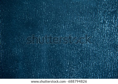 Special textures of dark blue paper.                           