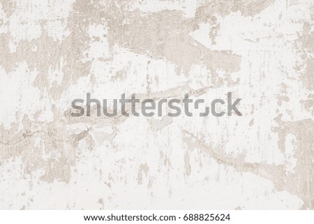 White grunge plastered wall