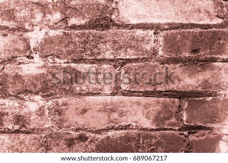 stone walls on sepia tone.