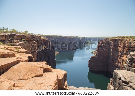 King George River Gorge, Kimberley, Australia